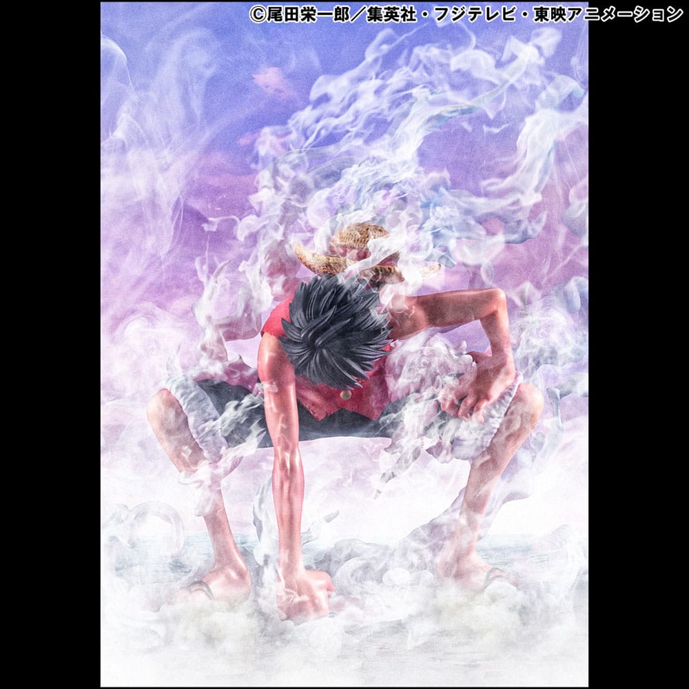 One Piece P.O.P PVC Statue Monkey D. Luffy Gear 2 Limited Edition 19 cm 4535123716638