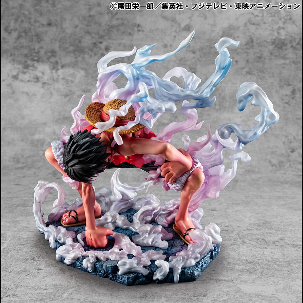 One Piece P.O.P PVC Statue Monkey D. Luffy Gear 2 Limited Edition 19 cm 4535123716638