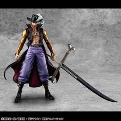 One Piece P.O.P SA-MAXIMUM PVC Statue Hawk Eye Dracule Mihawk Ver. R 29 cm 4535123716652