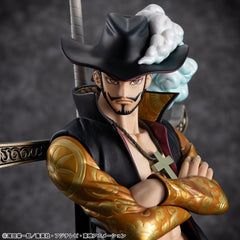 One Piece P.O.P SA-MAXIMUM PVC Statue Hawk Eye Dracule Mihawk Ver. R 29 cm 4535123716652