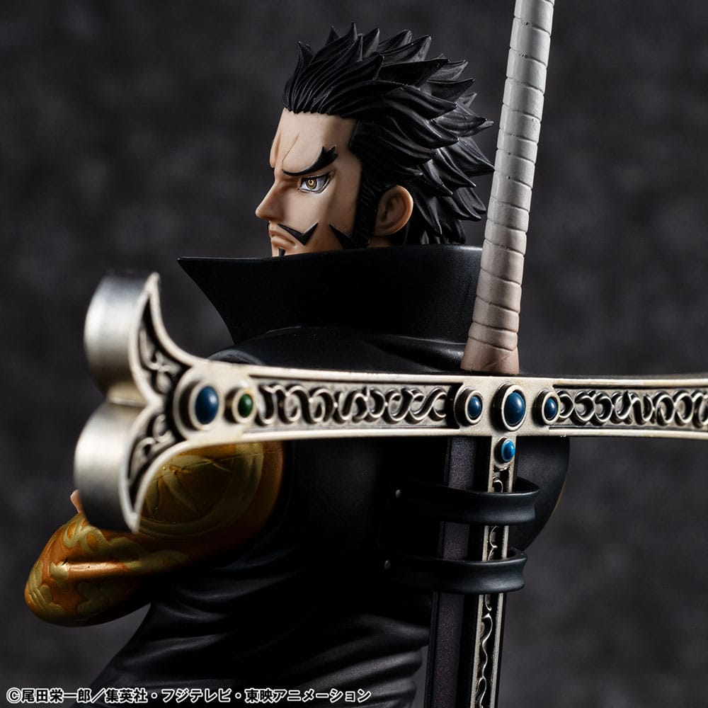 One Piece P.O.P SA-MAXIMUM PVC Statue Hawk Eye Dracule Mihawk Ver. R 29 cm 4535123716652