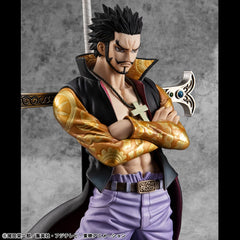 One Piece P.O.P SA-MAXIMUM PVC Statue Hawk Eye Dracule Mihawk Ver. R 29 cm 4535123716652