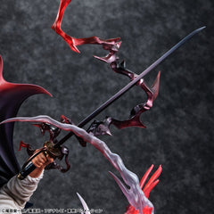 One Piece P.O.P SA-MAXIMUM PVC Statue Leader of Red Hair Pirates Red-Haired Shanks Kamusari 25 cm  4535123716669