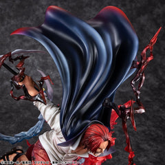 One Piece P.O.P SA-MAXIMUM PVC Statue Leader of Red Hair Pirates Red-Haired Shanks Kamusari 25 cm  4535123716669