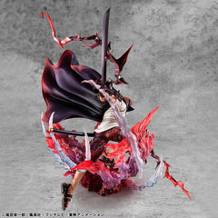 One Piece P.O.P SA-MAXIMUM PVC Statue Leader of Red Hair Pirates Red-Haired Shanks Kamusari 25 cm  4535123716669