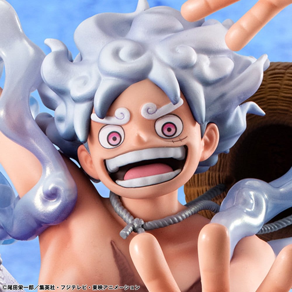 One Piece Portrait.Of.Pirates PVC Figure "Evolutionary History" Monkey D. Luffy "Gear Fifth" 26 cm 4535123834738