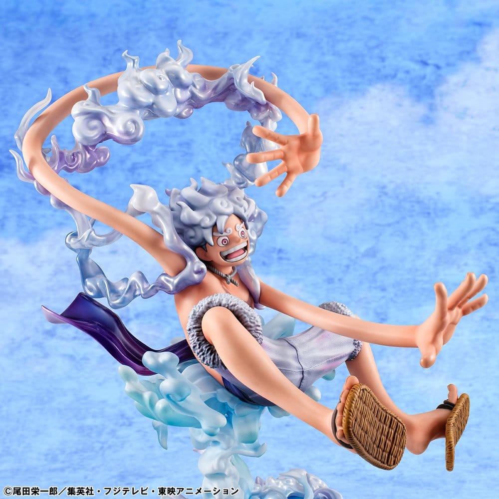 One Piece Portrait.Of.Pirates PVC Figure "Evolutionary History" Monkey D. Luffy "Gear Fifth" 26 cm 4535123834738