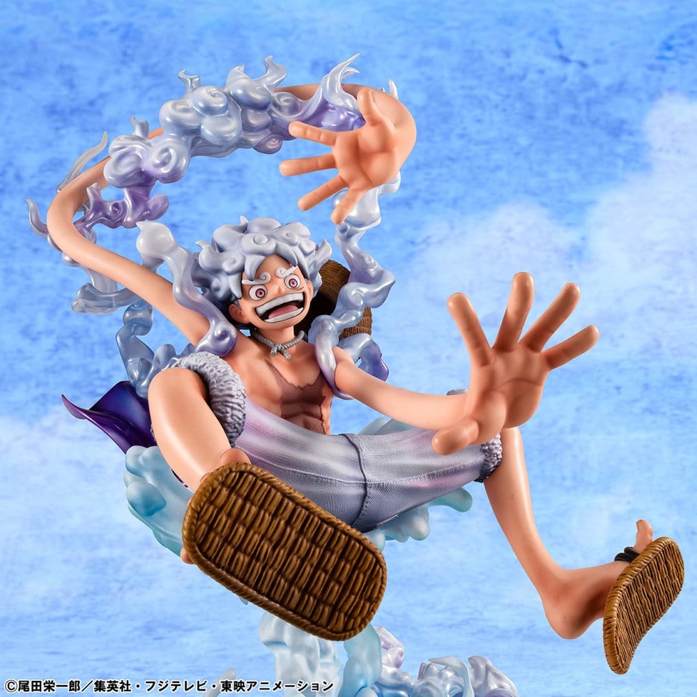 One Piece Portrait.Of.Pirates PVC Figure "Evolutionary History" Monkey D. Luffy "Gear Fifth" 26 cm 4535123834738