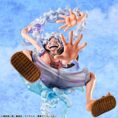 One Piece Portrait.Of.Pirates PVC Figure "Evolutionary History" Monkey D. Luffy "Gear Fifth" 26 cm 4535123834738