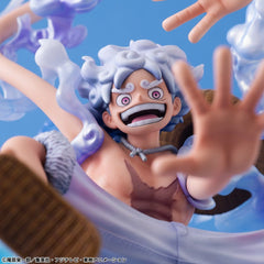 One Piece Portrait.Of.Pirates PVC Figure "Evolutionary History" Monkey D. Luffy "Gear Fifth" 26 cm 4535123834738