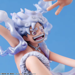 One Piece Portrait.Of.Pirates PVC Figure "Evolutionary History" Monkey D. Luffy "Gear Fifth" 26 cm 4535123834738
