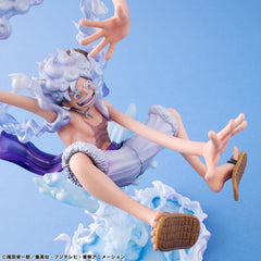 One Piece Portrait.Of.Pirates PVC Figure "Evolutionary History" Monkey D. Luffy "Gear Fifth" 26 cm 4535123834738