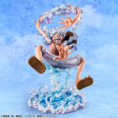 One Piece Portrait.Of.Pirates PVC Figure "Evolutionary History" Monkey D. Luffy "Gear Fifth" 26 cm 4535123834738