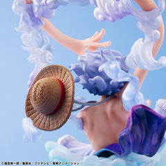 One Piece Portrait.Of.Pirates PVC Figure "Evolutionary History" Monkey D. Luffy "Gear Fifth" 26 cm 4535123834738