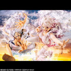 One Piece Portrait.Of.Pirates PVC Figure "Evolutionary History" Monkey D. Luffy "Gear Fifth" 26 cm 4535123834738