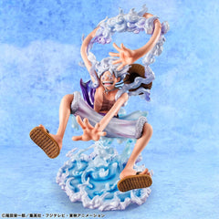 One Piece Portrait.Of.Pirates PVC Figure "Evolutionary History" Monkey D. Luffy "Gear Fifth" 26 cm 4535123834738