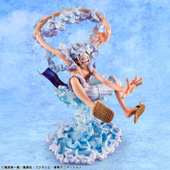 One Piece Portrait.Of.Pirates PVC Figure "Evolutionary History" Monkey D. Luffy "Gear Fifth" 26 cm 4535123834738