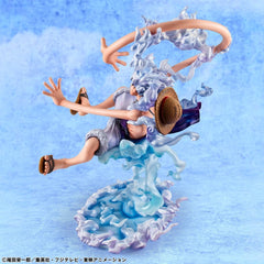 One Piece Portrait.Of.Pirates PVC Figure "Evolutionary History" Monkey D. Luffy "Gear Fifth" 26 cm 4535123834738