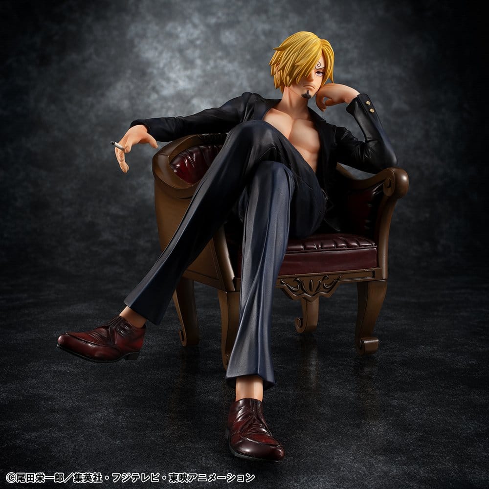 One Piece Portrait.Of.Pirates "S.O.C" PVC Figure Sanji Ver.R 14 cm 4535123716706