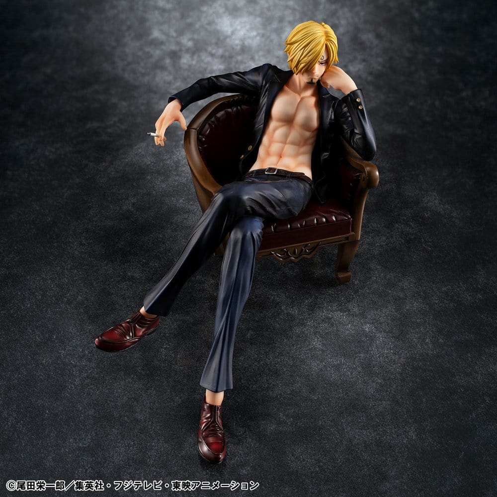 One Piece Portrait.Of.Pirates "S.O.C" PVC Figure Sanji Ver.R 14 cm 4535123716706