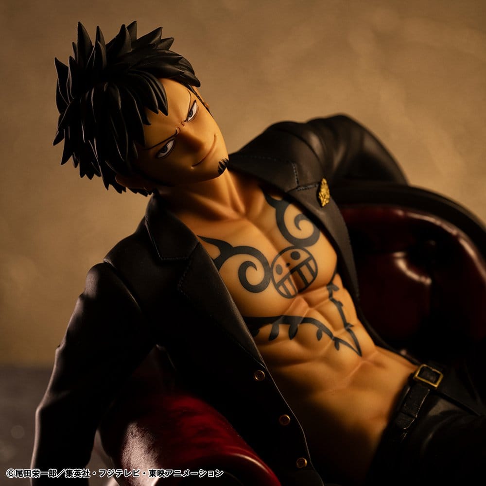 One Piece Portrait.Of.Pirates "S.O.C" PVC Figure Trafalgar Law Ver.R 4535123716713