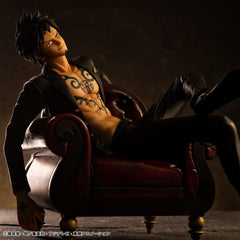 One Piece Portrait.Of.Pirates "S.O.C" PVC Figure Trafalgar Law Ver.R 4535123716713