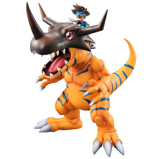 Digimon Adventure G.E.M. Series PVC Statue Greymon & Taichi 25 cm 4535123832208
