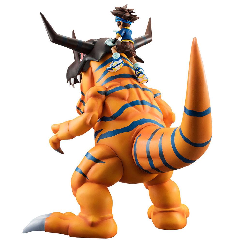 Digimon Adventure G.E.M. Series PVC Statue Greymon & Taichi 25 cm 4535123832208