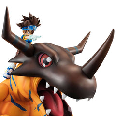 Digimon Adventure G.E.M. Series PVC Statue Greymon & Taichi 25 cm 4535123832208