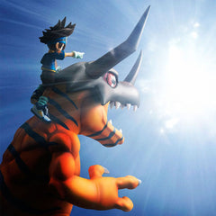 Digimon Adventure G.E.M. Series PVC Statue Greymon & Taichi 25 cm 4535123832208