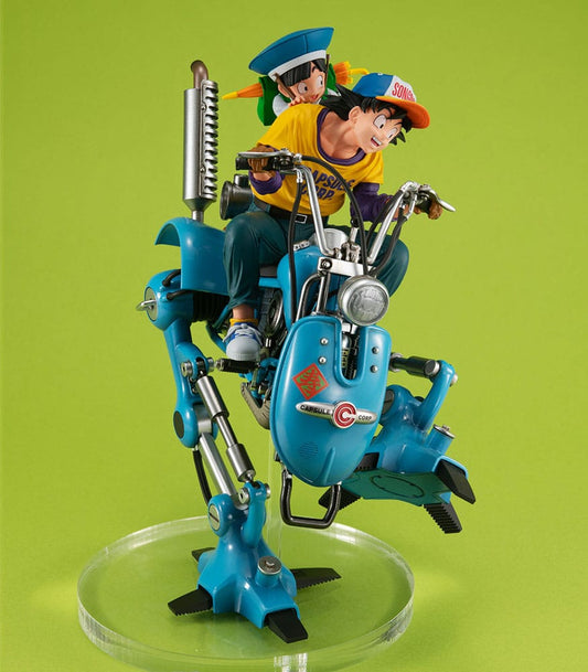 Dragonball Z Desktop Real McCoy EX PVC Diorama Son Goku & Son Gohan & Robot with two legs 20 cm 4535123836930