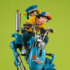 Dragonball Z Desktop Real McCoy EX PVC Diorama Son Goku & Son Gohan & Robot with two legs 20 cm 4535123836930