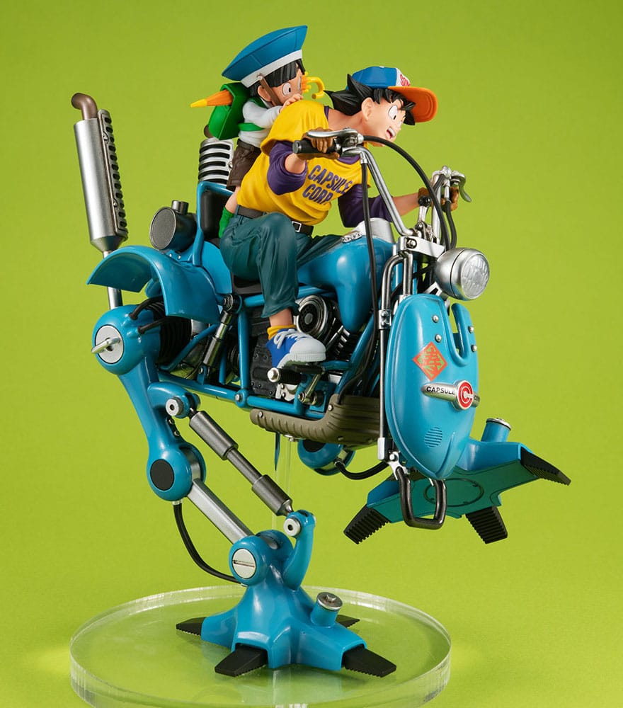 Dragonball Z Desktop Real McCoy EX PVC Diorama Son Goku & Son Gohan & Robot with two legs 20 cm 4535123836930
