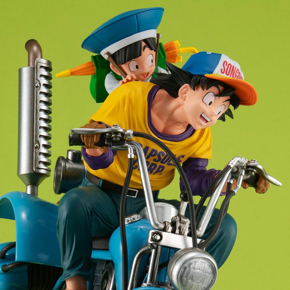 Dragonball Z Desktop Real McCoy EX PVC Diorama Son Goku & Son Gohan & Robot with two legs 20 cm 4535123836930