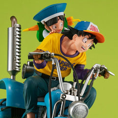 Dragonball Z Desktop Real McCoy EX PVC Diorama Son Goku & Son Gohan & Robot with two legs 20 cm 4535123836930
