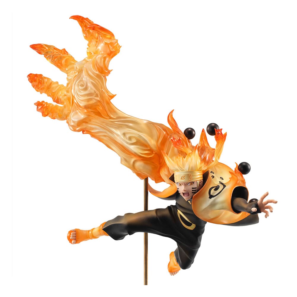 Naruto Shippuden G.E.M. Series PVC Statue 1/8 Naruto Uzumaki Six Paths Sage Mode 15th Anniversary Ver. 29 cm 4535123839443