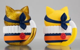Naruto Shippuden Mega Cat Project Nyanto! Giant Nyaruto Series Trading Figure Naruto Uzumaki Gold Ver. 10 cm   4535123839528