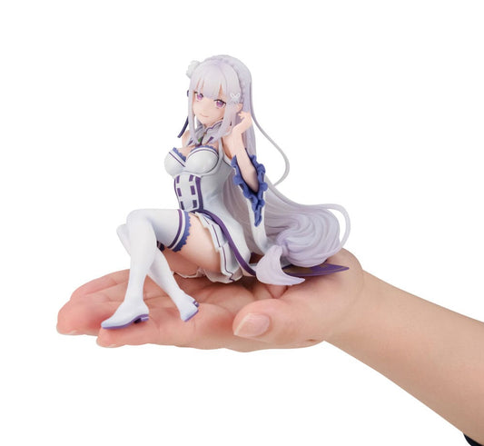 Re:ZERO Starting Life in Another World Melty Princess PVC Statue Emilia Palm Size 9 cm 4535123840180