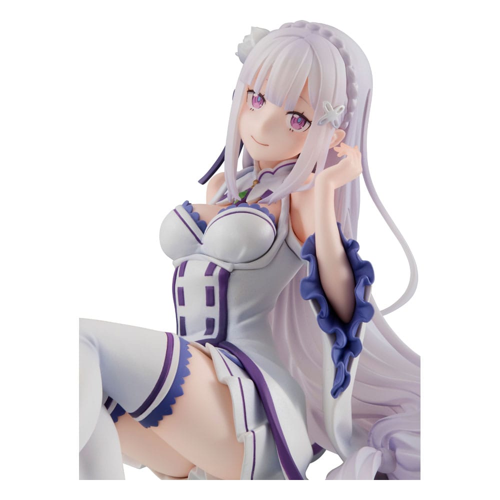 Re:ZERO Starting Life in Another World Melty Princess PVC Statue Emilia Palm Size 9 cm 4535123840180