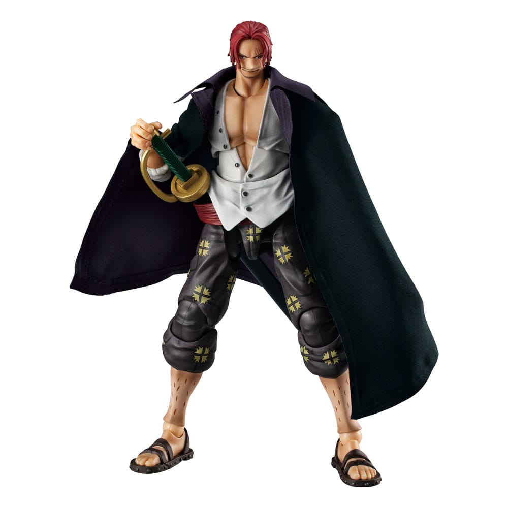 One Piece Variable Action Heroes Action Figure Red-haired Shanks Ver. 1.5 19 cm 4535123840838