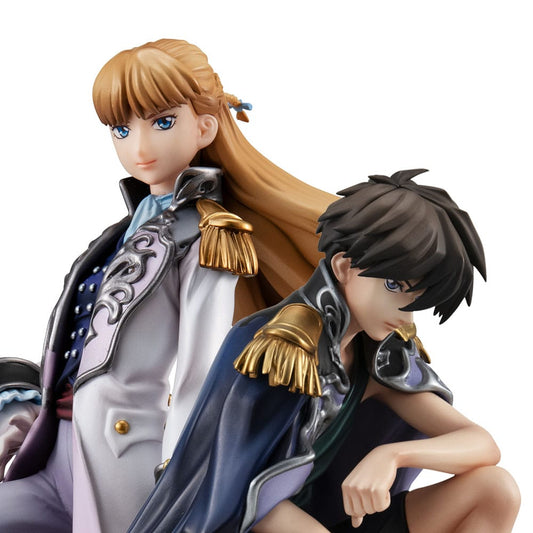 Mobile Suit Gundam Wing Alpha x Omega PVC Statue 1/8 Heero Yuy & Relena Peacecraft Set 30th Anniversary Repaint Ver. 14 cm 4535123841934