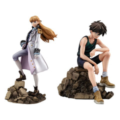 Mobile Suit Gundam Wing Alpha x Omega PVC Statue 1/8 Heero Yuy & Relena Peacecraft Set 30th Anniversary Repaint Ver. 14 cm 4535123841934