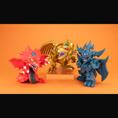 Yu-Gi-Oh! Duel Monsters Megatoon PVC Statue Red Eyes Black Dragon & The Winged Dragon of Ra 13 cm (with gift)  4535123842511