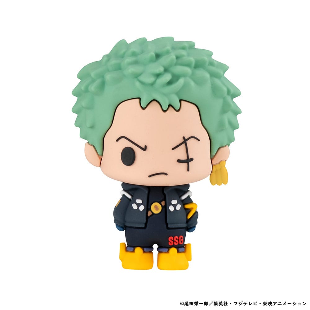 One Piece Chokorin Mascot Series Trading Figure 6-Pack Egghead Ver. 5 cm  4535123842597
