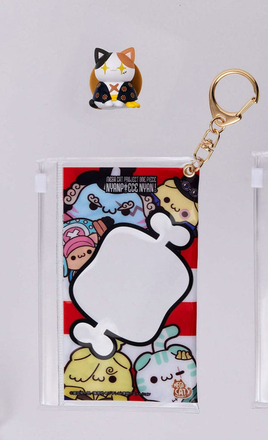 One Piece Mega Cat Project Nyan Piece Nyan! Trading Figure with pouch Luffy 2025 Limited Edition 7 cm  4535123842719