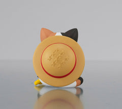 One Piece Mega Cat Project Nyan Piece Nyan! Trading Figure with pouch Luffy 2025 Limited Edition 7 cm  4535123842719