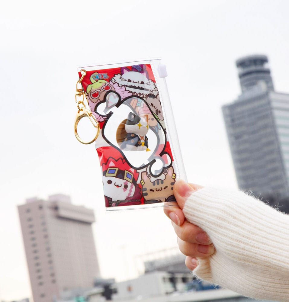 One Piece Mega Cat Project Nyan Piece Nyan! Trading Figure with pouch Luffy 2025 Limited Edition 7 cm  4535123842719