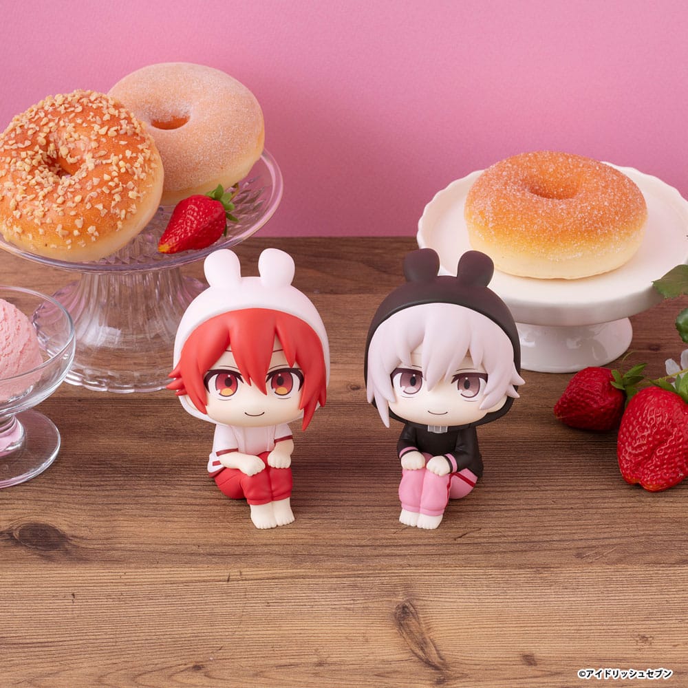Idolish7 Look Up PVC Statues Riku Nanase & Ten Kujo Set (with gift) 4535123843204