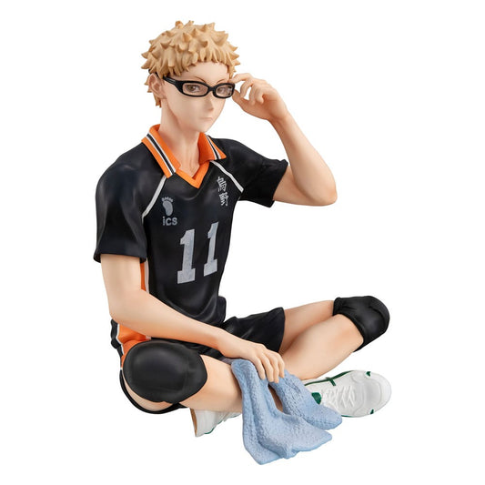 Haikyu!! G.E.M. Series PVC Statue Kei Tsukishima Palm Size 9 cm 4535123843730