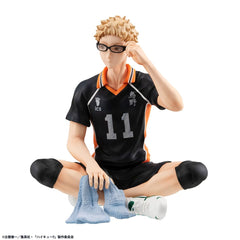 Haikyu!! G.E.M. Series PVC Statue Kei Tsukishima Palm Size 9 cm 4535123843730